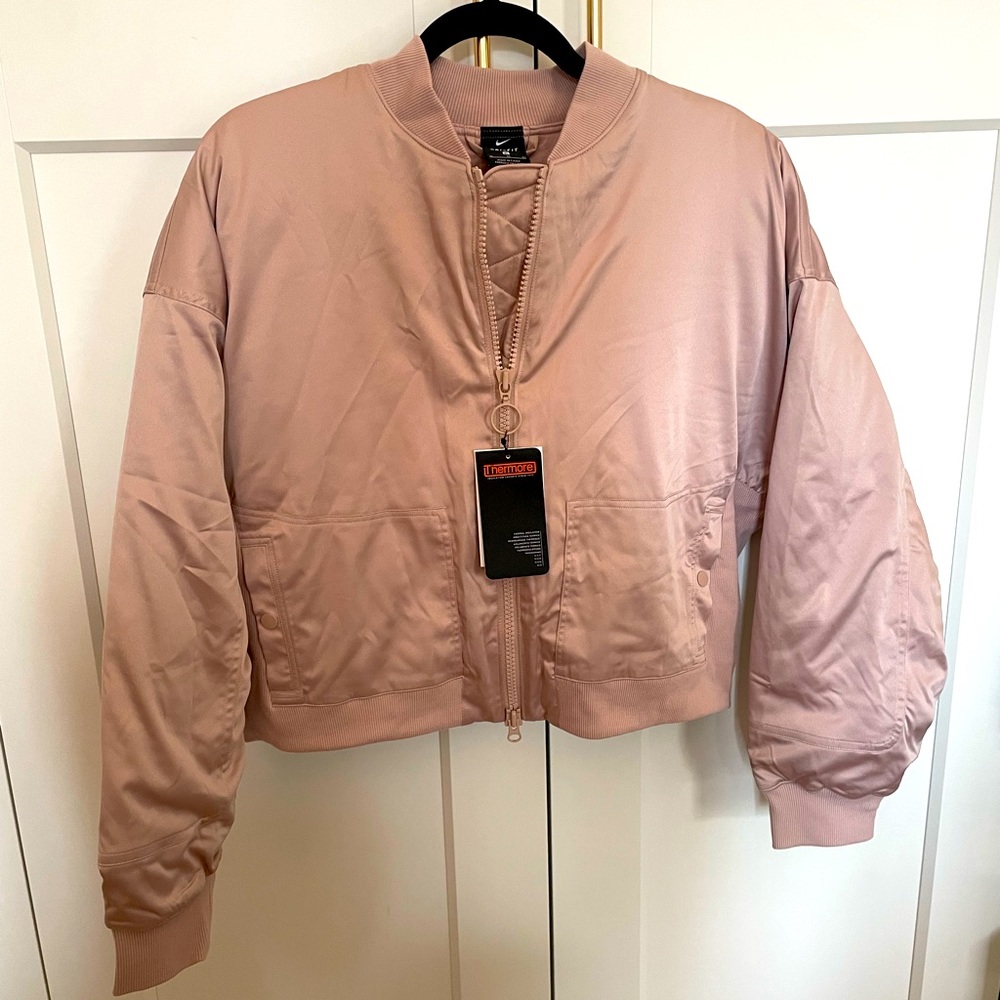 Xl mauve Nike cropped jacket